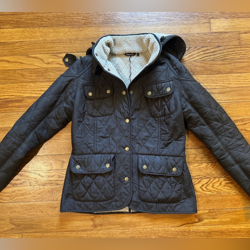 Fleece Lined Barbour Jacket
